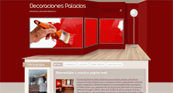 Desktop Screenshot of decoracionespalacios.com